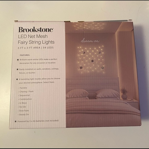 LED Net Mesh Fairy String Lights - Picture 2 of 2